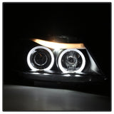 Spyder BMW E90 3-Series 06-08 Projector LED Halo Amber Reflctr Rplc Bulb Blk PRO-YD-BMWE9005-AM-BK 5009005