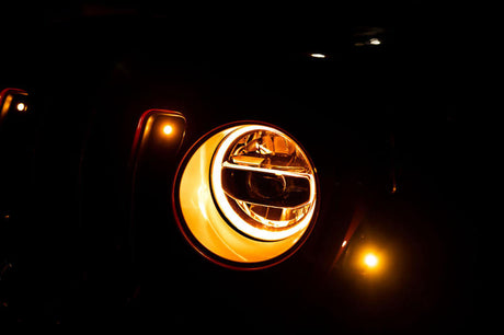DV8 Offroad 2018+ Jeep Wrangler JL/Gladiator LED Projector Headlights HLCJL-01