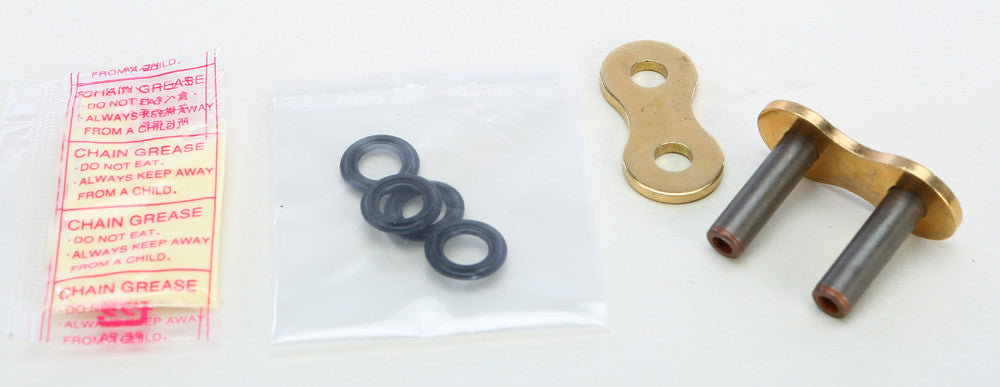 D.I.D Exclusive Racing 525erv3 Rivet Master Link (Gold) 525ERV  MASTER LINK