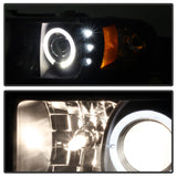 Spyder Dodge Ram 1500 94-01 Sport Projector Headlights LED Halo LED Blk Smke PRO-YD-DR94-HL-AM-BSM 5078414