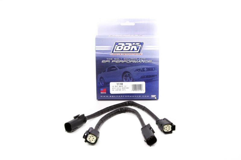 BBK 11-14 Mustang V6 GT Rear O2 Sensor Wire Harness Extensions 12 (pair) 1110