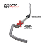 Diamond Eye KIT 4in MFLR RPLCMENT PIPE TB SGL ALUM 94-97 5 7 3L F250/F350 PWRSTROKE NFS W CARB STDS K4306A-RP