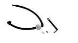 J&L 2021.5-2022 Ford Bronco 2.3L EcoBoost Oil Separator 3.0 Passenger Side - Clear Anodized 3075P-C