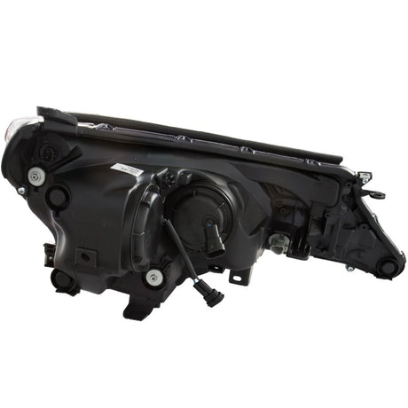 ANZO 2013-2015 Toyota Rav4 Projector Headlights w/ Plank Style Design Black 111332