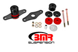 BMR 15-17 S550 Mustang Motor Mount Kit (Polyurethane) - Black Anodized MM007