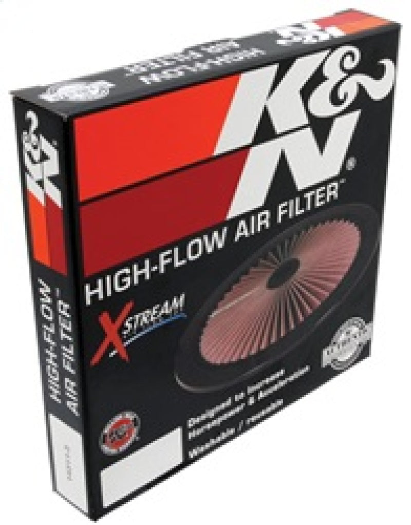 K&N X-Stream Top Filter Only 11in - Black 66-1101