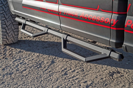 Deezee 99-23 Chevrolet/GMC/Dodge/Ford Full Size Truck Hex Series - Reg Cab Side Steps (Txt Blk) DZ 66301TB