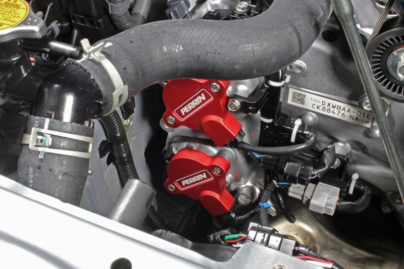 Perrin BRZ/FR-S/86 Cam Solenoid Cover - Red PSP-ENG-173RD