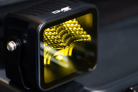 DV8 Offroad 3in Elite Series LED Amber Pod Light BE3EW40W-A
