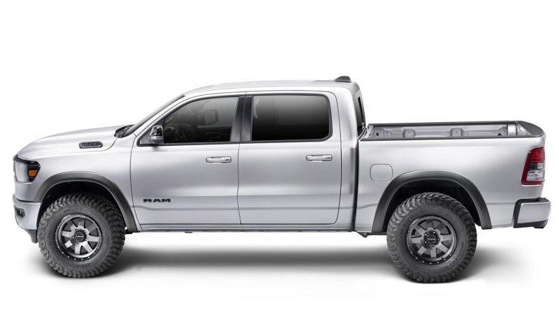 Bushwacker 19-22 Ram 1500 (Excl. Rebel/TRX) 67.4 & 76.3in Bed Extend-A-Fender Flares 4pc - Smth Blk 50926-02