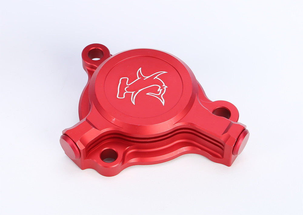 HAMMERHEAD Oil Filter Cover Yz250f 03-13 Red 60-0222-00-10