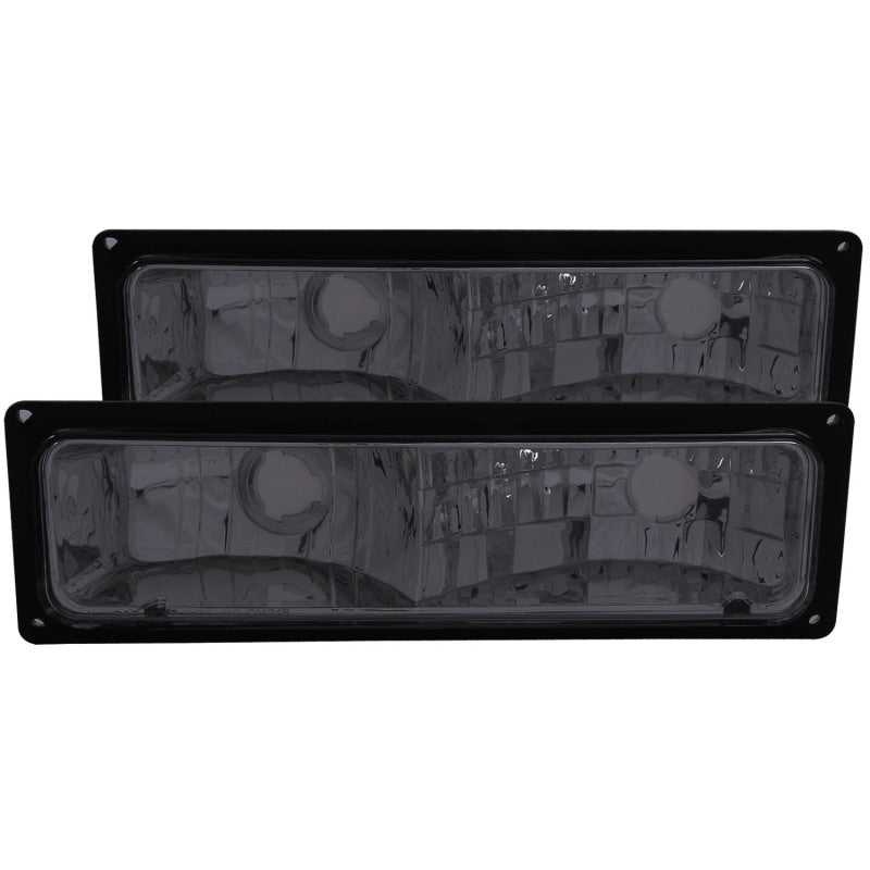 ANZO 1988-1998 Chevrolet C1500 Euro Parking Lights Smoke 511034