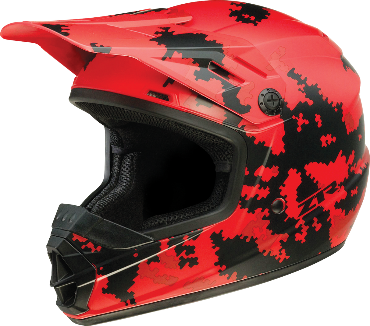 Z1R Youth Rise Helmet - Digi Camo - Red - Small 0111-1460