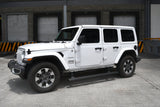 Go Rhino 18-23 Jeep Wrangler 4dr E-BOARD E1 Electric Running Board Kit (Drilling Req.) - Tex. Blk 20450674PC