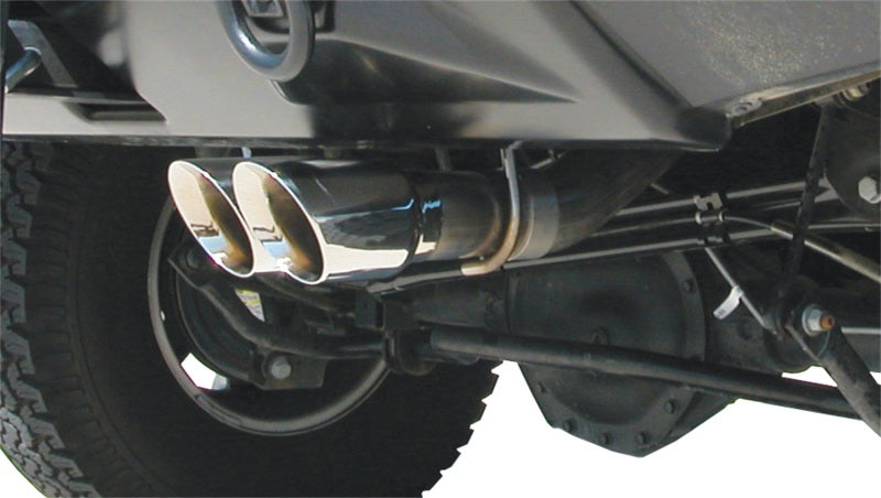 Corsa 03-06 Hummer H2 6.0L V8 Polished Sport Cat-Back Exhaust 14216