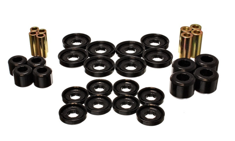 Energy Suspension Front Control Arm Bushing Set - Black 5.3142G
