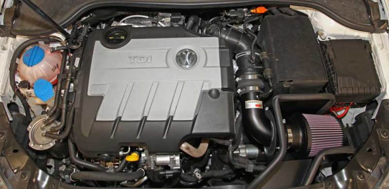 K&N 13-14 Volkwagen Jetta TDI 2.0L Typhoon Short Ram Intake 69-9509TTK