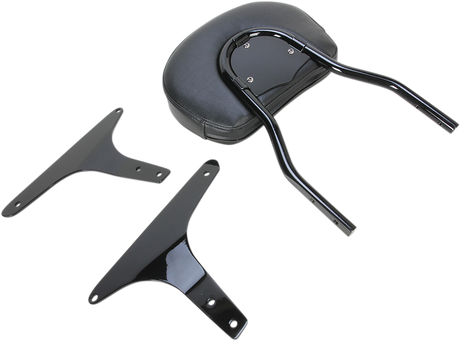 COBRA Round Sissy Bar - Standard - Black - Softail 602-1301B