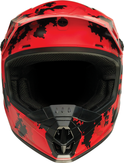 Z1R Youth Rise Helmet - Digi Camo - Red - Large 0111-1462