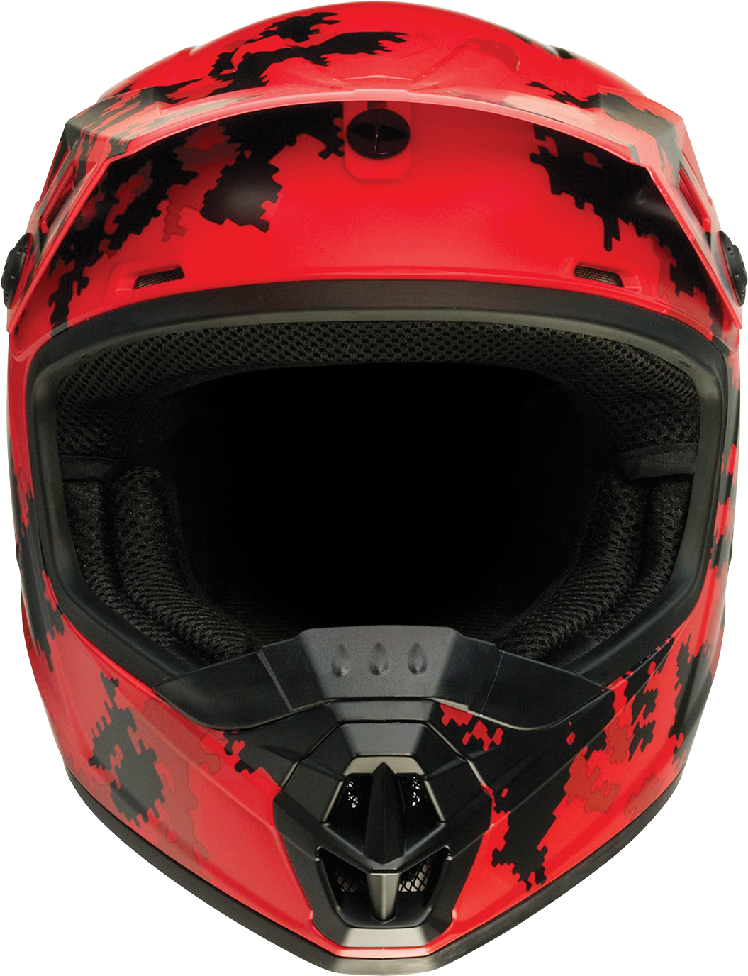 Z1R Youth Rise Helmet - Digi Camo - Red - Medium 0111-1461