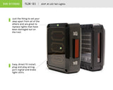 DV8 Offroad 07-18 Jeep Wrangler JK Horizontal LED Tail Light TLJK-01