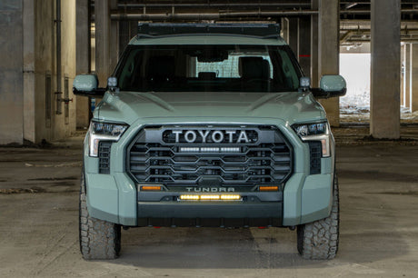 Diode Dynamics 2022 Toyota Tundra Stealth Bumper Light Bar Kit - Amber Combo DD7413