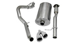Corsa 09-13 Chevrolet Suburban 1500 5.3L V8 Polished Sport Cat-Back Exhaust 14914