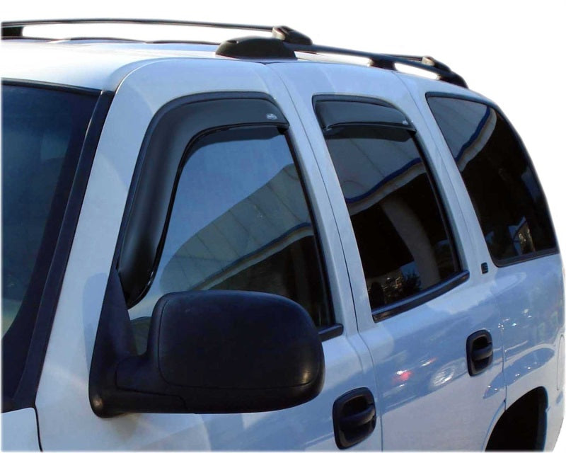 AVS 02-06 Cadillac Escalade Ventvisor In-Channel Front & Rear Window Deflectors 4pc - Smoke 194304