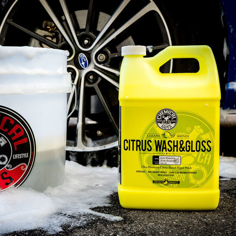 Chemical Guys Citrus Wash & Gloss Concentrated Car Wash - 1 Gallon CWS_301