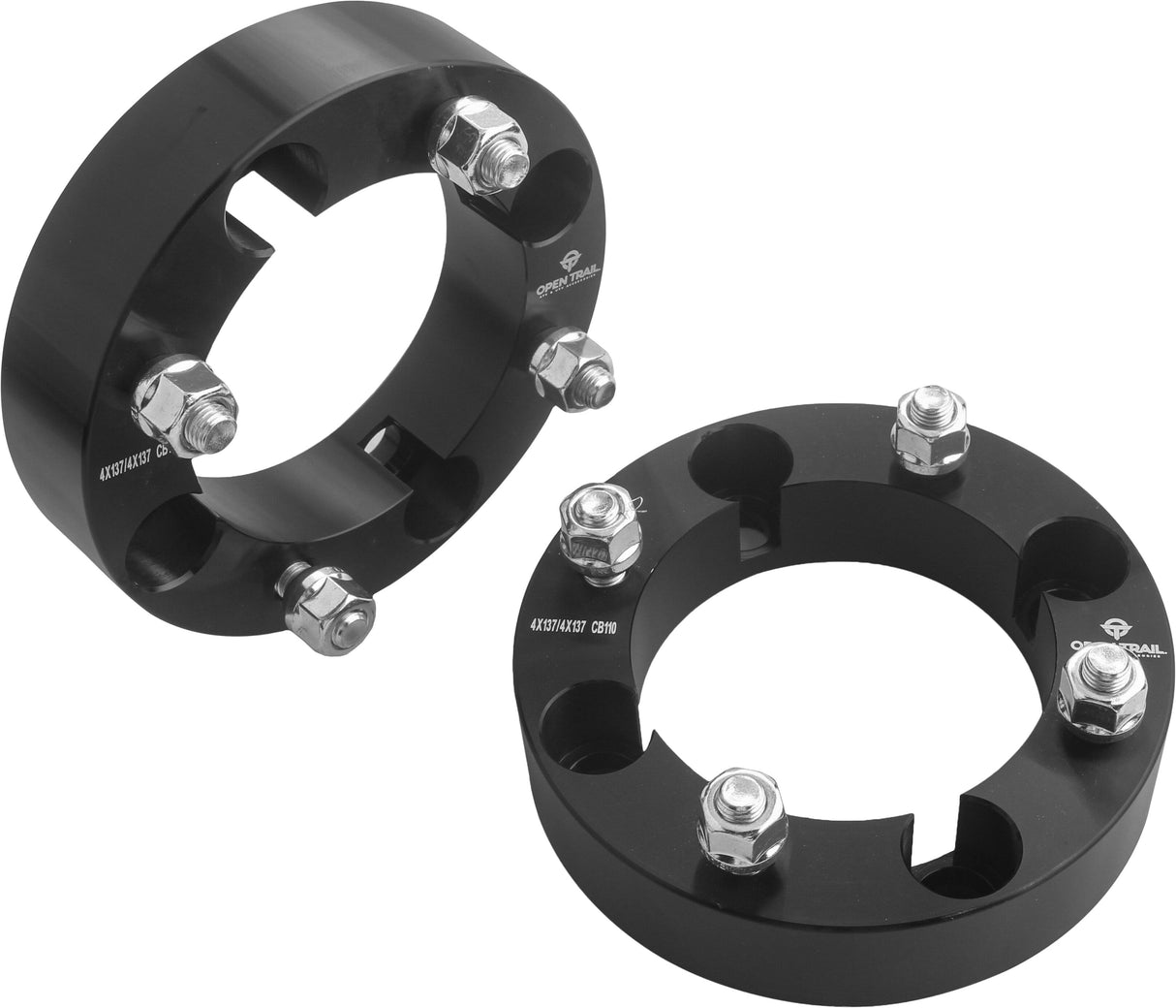 OPEN TRAILWheel Spacer 1.5" 4/137 Stud: 12mm X 1.5mmAC-06656-5BK