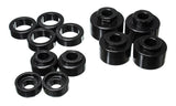 Energy Suspension 2005-07 Ford F-250/F-350 SD 2/4WD Reg Cab Body Mount Set - Black 4.4121G