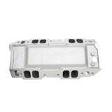 Edelbrock Manifold Chevy BB 9 8 Deck (Short) Super Victor 565 Thick Flange Rect Port Heads 2895