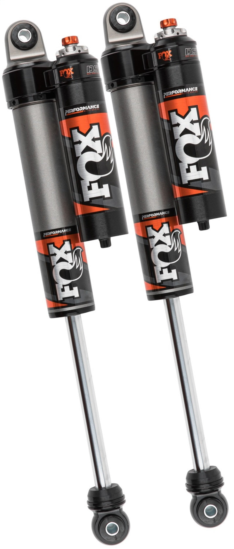 Fox 20-Up GM 2500/3500 Performance Elite Series 2.5 Rear Adjustable Shocks 0-1in Lift 883-26-085