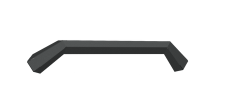 Road Armor 17-20 Ford F-250 SPARTAN Front Bumper Bolt-On Pre-Runner Guard - Tex Blk 6172XFPRB