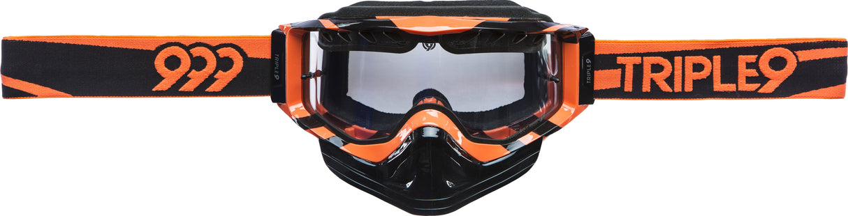 TRIPLE 9 Saint Goggles Clear Lens 37-2332