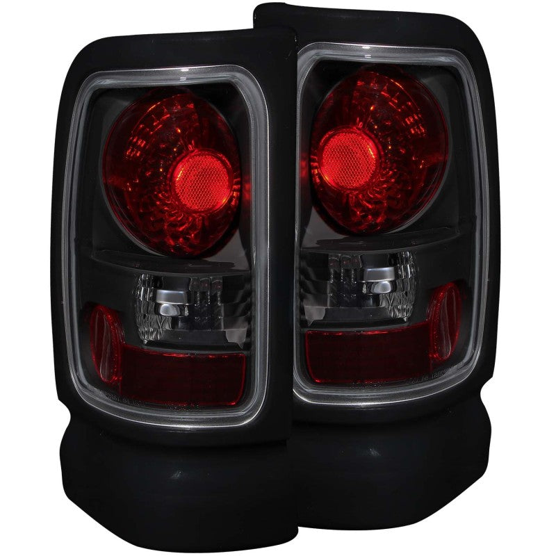 ANZO 1994-2001 Dodge Ram Taillights Dark Smoke 211170