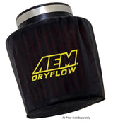 AEM Air Filter Wrap 6 inch Base 5 1/4 inch Top 5 inch Tall 1-4000