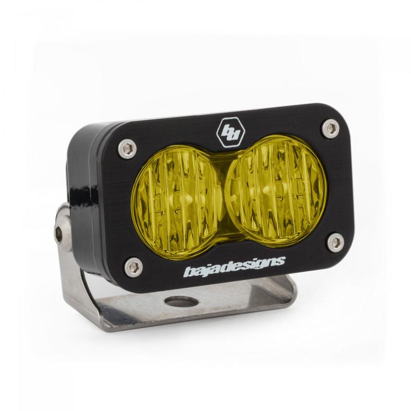 Baja Designs S2 Pro Wide Cornering Pattern LED Light - Amber 480015