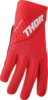 THOR Spectrum Cold Gloves - Red/White - Medium 3330-6760