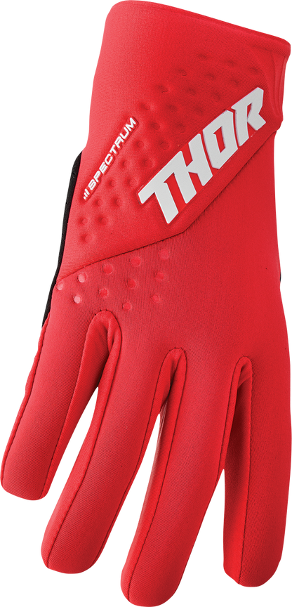 THOR Spectrum Cold Gloves - Red/White - Medium 3330-6760