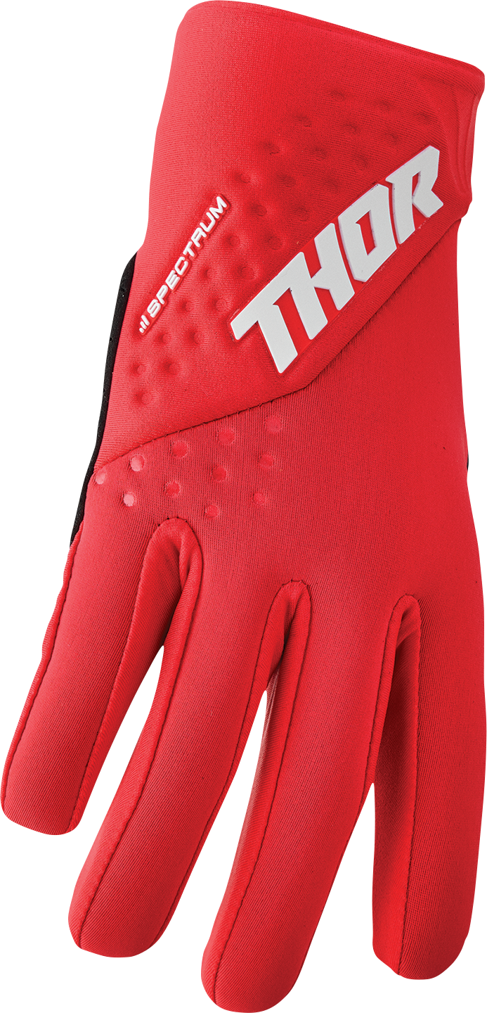 THOR Spectrum Cold Gloves - Red/White - XS 3330-6758