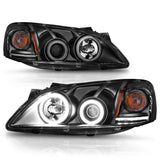 ANZO 2005-2010 Pontiac G6 Projector Headlights w/ Halo Black (CCFL)