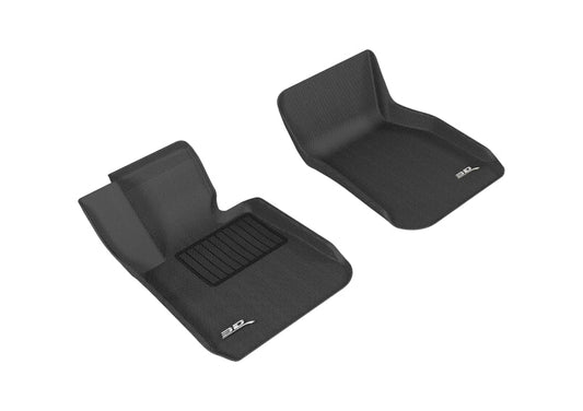 3D MAXpider 2012-2019 BMW 3 Series F30/F34 Kagu 1st Row Floormat - Black L1BM03711509