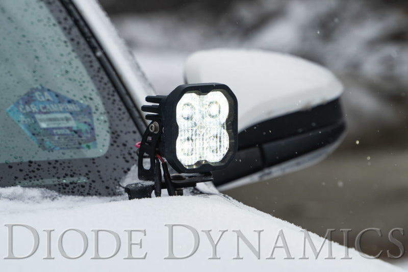 Diode Dynamics 10-21 Toyota 4Runner SS3 LED Ditch Light Kit - Sport Yellow Combo DD6747