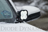 Diode Dynamics 10-21 Toyota 4Runner SS3 LED Ditch Light Kit - Sport Yellow Combo DD6747