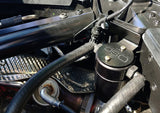 J&L 20-23 Chevrolet Corvette 6.2L LT2 Targa Top Passenger Side Oil Separator 3.0 - Black Anodize 3088P-B