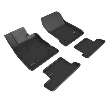 3D MAXpider 2022 Toyota GR86 Kagu 1st & 2nd Row Floor Mats - Black L1TY28301509