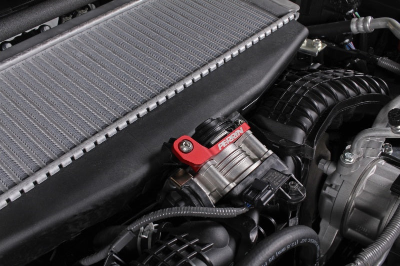 Perrin 2022+ Subaru WRX/19-23 Ascent/Legacy/Outback Top Mount Intercooler Bracket - Red PSP-ITR-331RD