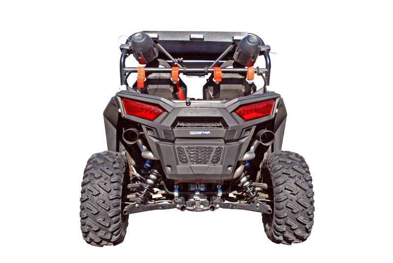 Gibson 2015 Polaris RZR S 900 Base 2.25in Dual Exhaust - Stainless 98023