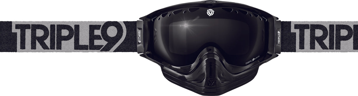 TRIPLE 9 Switch Goggle Black W/ Polarized Smoke Lens 37-2356